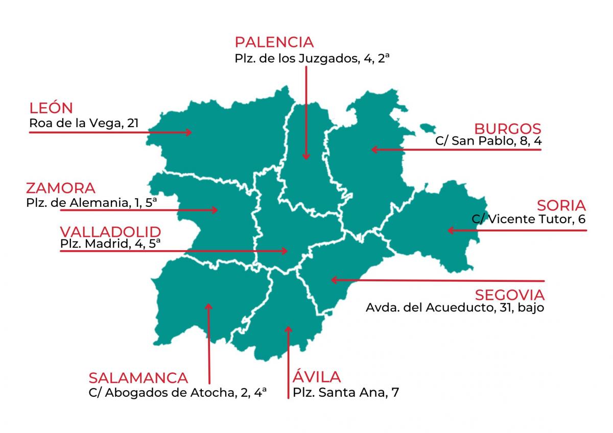 Mapa Trade Castilla y Len